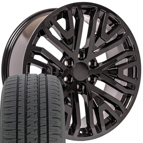 5906 black 6x5 - black, wheels